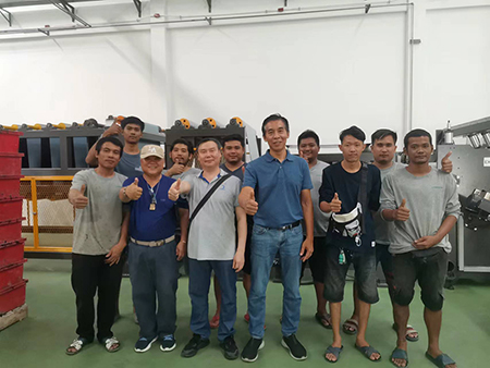 مشروع بانكوك: تحديث أتمتة خط إنتاج أغشية البوتيل