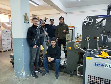 تحديث معدات طلاء مخصصة لعميل روسي